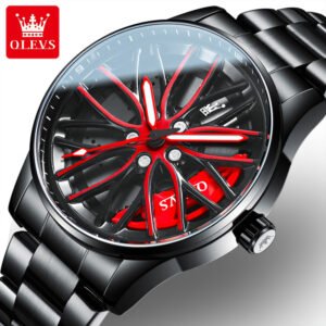 Red Wheel Watch