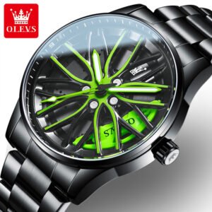 Green Wheel Watch